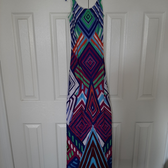 Nwot size small lined maxi dress - Picture 1 of 3